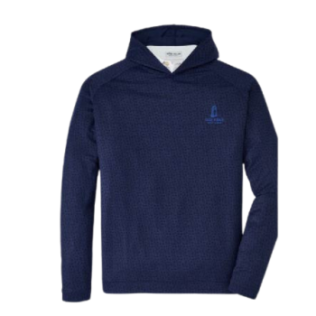 JUST IN New Peter Millar Old Head Skull Hoodie