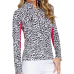 JUST IN New Tail Cheetah Print Top 
