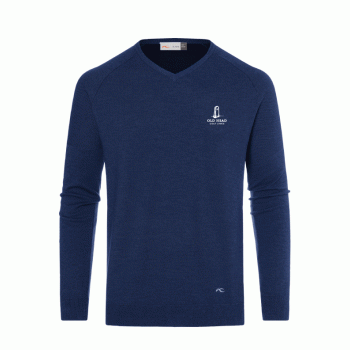 KJUS Men's Kulm V Neck Sweater 